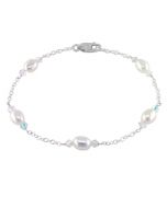 Freshwater Pearl & Swarovski Crystal Bracelet