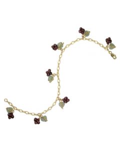 Garnet Grape Bracelet