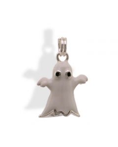 Ghost Sterling Silver Charm